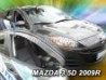Дефлекторы окон Mazda 3 III (BL; 09-13) 5D HB - Heko (вставные)