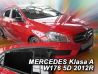 Дефлектори вікон Mercedes W169 (04-12) 5D - Heko (вставні) 4