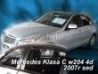 Дефлектори вікон Mercedes C W204 (07-14) Sedan - Heko (вставні) 3