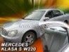 Дефлекторы окон Mercedes S W220 (98-05) Short / Long - Heko (вставные)