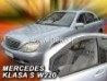 Дефлекторы окон Mercedes S W220 (98-05) Short / Long - Heko (вставные)