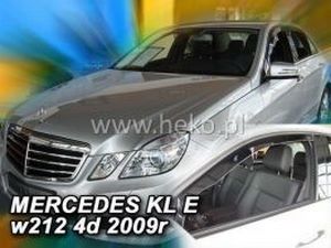 Дефлектори вікон Mercedes E W212 (09-16) Sedan - Heko (вставні) 3