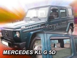 Дефлектори вікон Mercedes G W463 (90-18) 5D - Heko (вставні) 3