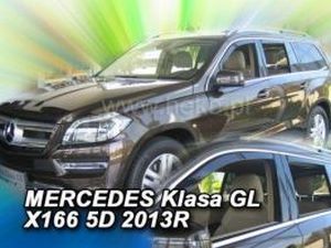 Дефлектори вікон Mercedes GL/GLS X166 (13-19) - Heko (вставні) 4