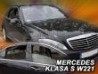Дефлекторы окон Mercedes S W221 (05-13) Short - Heko (вставные)