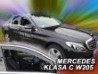Дефлектори вікон Mercedes C W205 (14-21) Sedan - Heko (вставні) 3