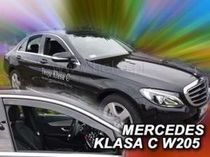 Дефлектори вікон Mercedes C W205 (14-21) Sedan - Heko (вставні) 3