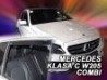 Дефлектори вікон Mercedes C W205 (14-21) Wagon - Heko (вставні) 4