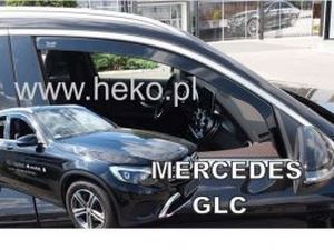 Дефлектори вікон Mercedes GLC X253 (15-) - Heko (вставні) 4