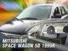 Дефлектори вікон Mitsubishi Space Wagon (97-03) - Heko (вставні) 3