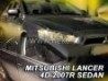 Дефлектори вікон Mitsubishi Lancer X (07-15) - Heko (вставні) 3
