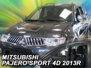 Дефлектори вікон Mitsubishi Pajero Sport I (96-08) - Heko (вставні) 3