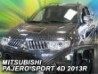 Дефлектори вікон Mitsubishi Pajero Sport II (09-15) - Heko (вставні) 3