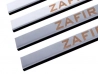 Накладки на пороги Opel Zafira B (05-14) - Carmos 3