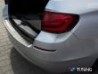 Накладка на бампер BMW 5 F11 (10-17) - Avisa (сталь) 5