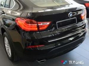 Накладка на задний бампер BMW X4 F26 (14-18) - Avisa 5