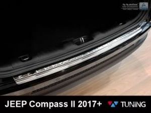 Накладка на задній бампер Jeep Compass II (MP; 17-/21-) - Avisa 4