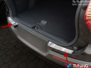 Накладки на задний бампер Volvo XC40 (18-/20-) - Avisa 3