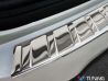 Накладка на задній бампер BMW X3 G01 / G01 M (17-24) - срібна 3