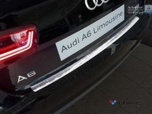 Накладка на задний бампер Audi A6 C7 (14-18) Sedan 5