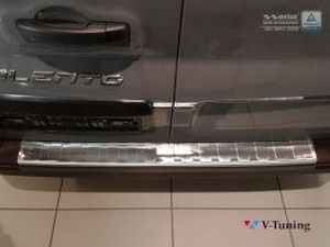 Накладка на задний бампер Opel Vivaro B (14-19) - Avisa 5