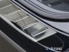Накладка на бампер BMW X1 E84 (12-15) рестайлінг - Avisa (сталева) 3