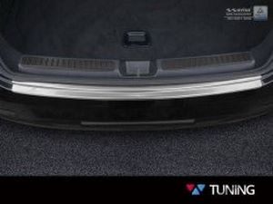 Накладка на бампер Mercedes GLC Coupe C253 (16-/20-) - стальная 4
