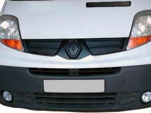 Зимова накладка на решітку Renault Trafic II (01-14) - верхня 5