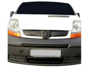 Зимняя накладка на решётку Renault Trafic II (01-14) - нижняя 6