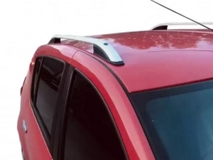 Рейлинги Dacia Sandero II / Stepway (B52; 13-20) - Skyport (серые) 4
