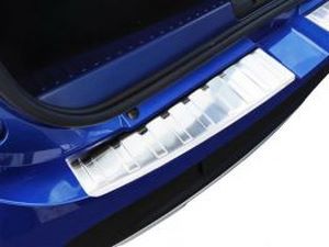 Накладка на бампер Dacia Sandero III / Stepway (DJF; 21-) - Avisa (стальная) 3