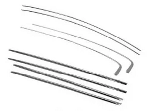 Хром полные молдинги окон Fiat Tipo II / Egea (15-) Sd / Hb 3