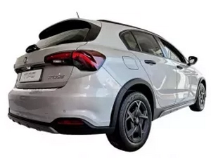 Накладка на задний бампер Fiat Tipo Cross (20-) Htb - Avisa 8