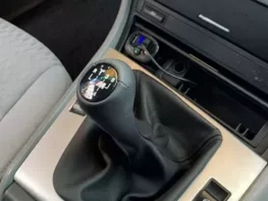 Ручка с чехлом КПП BMW 3 E46 (98-07) - M стиль 3