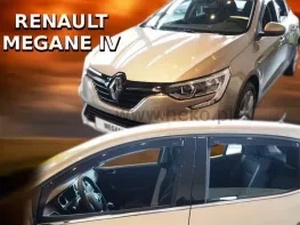 Дефлекторы окон Renault Megane IV (16-/20-) Хэтчбек - Heko (вставные) 4