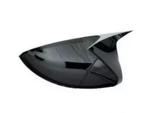 Накладки на зеркала Renault Megane IV (16-) - Bat стиль (чёрные) 2