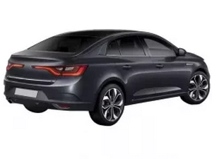 Хром над задним номером Renault Megane IV (16-) Седан 4