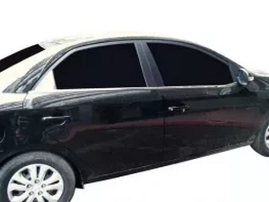 Хром нижні молдинги вікон Kia Cerato II (TD; 09-12) 4