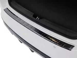 Накладка на бампер Kia Optima IV (JF; 15-20) Седан - Avisa (чёрная) 3