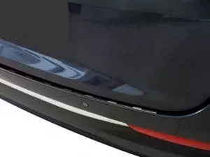 Накладка на бампер Kia Optima IV (JF; 15-20) Универсал - Avisa (чёрная) 4