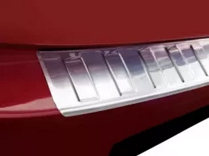 Накладка на бампер Hyundai i10 III (19-) Хэтчбек - Avisa (стальная) 2