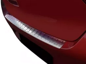 Накладка на бампер Hyundai i10 III (19-) Хэтчбек - Avisa (стальная) 3