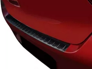 Накладка на бампер Hyundai i10 III (19-) Хэтчбек - Avisa (чёрная) 3