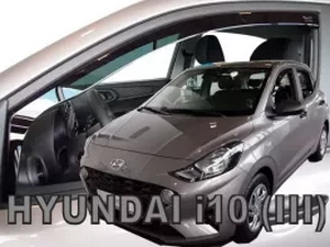 Дефлектори вікон Hyundai i10 III (19-) Хетчбек - Heko (вставні) 3