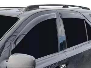Дефлекторы окон Kia Sorento I (BL; 02-09) - Hic (накладные) 2