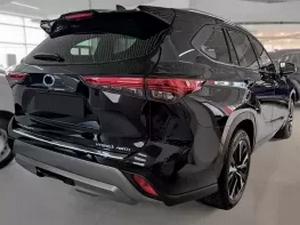 Накладка на задний бампер Toyota Highlander IV (XU70; 20-) - Avisa 7