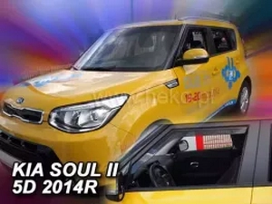 Дефлектори вікон Kia Soul II (PS; 14-19) - Heko (вставні) 4