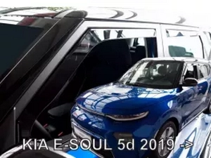 Дефлектори вікон Kia e-Soul (19-) - Heko (вставні) 4