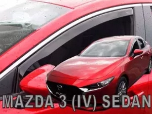 Дефлекторы окон Mazda 3 IV (BP; 19-) Седан - Heko (вставные) 3