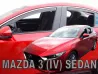 Дефлектори вікон Mazda 3 IV (BP; 19-) Седан - Heko (вставні) 4